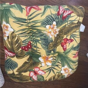2 piece tropical cushion and pillow